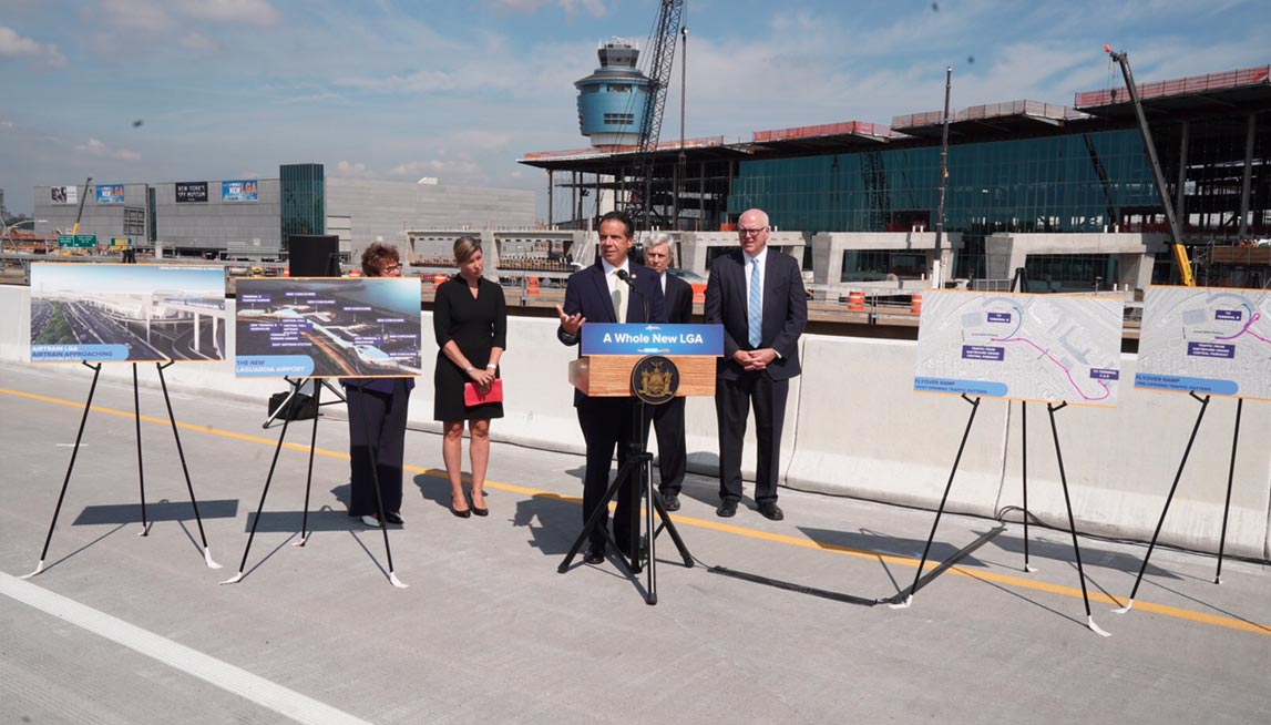 Governor Cuomo announces roadway changes at new LGA