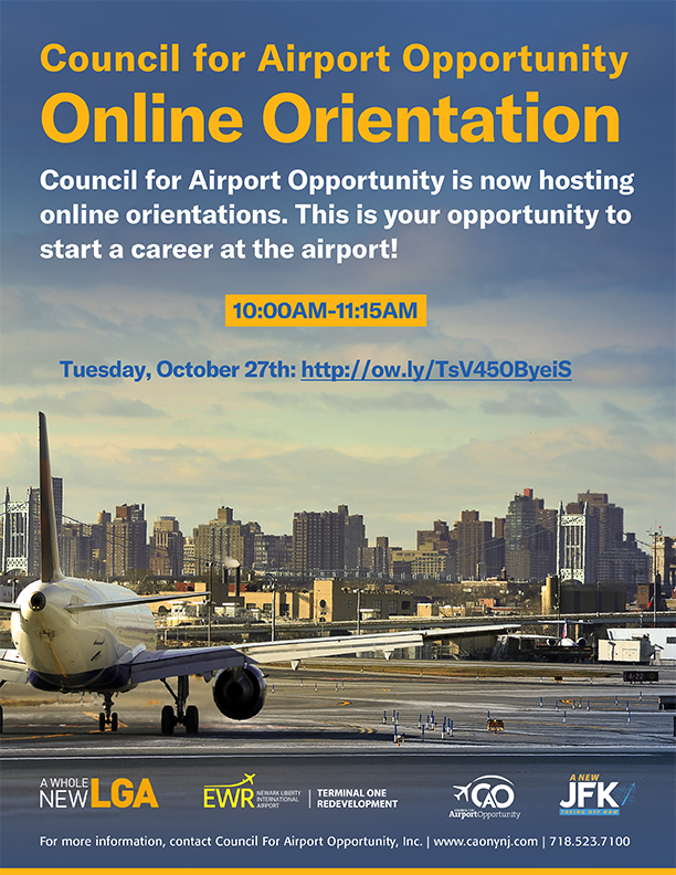 CAO Orientation flyer Oct 27